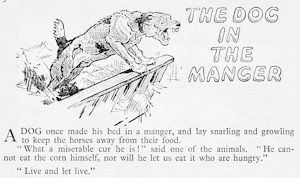The Dog in the Manger