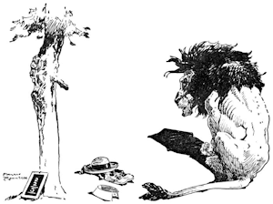 She had read several stories about children who had been burnt and eaten up by wild beasts.