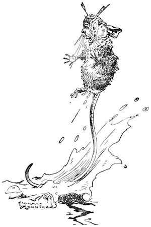 The  Mouse gave a sudden leap out of the water.