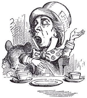 The Mad Hatter and the Dormouse