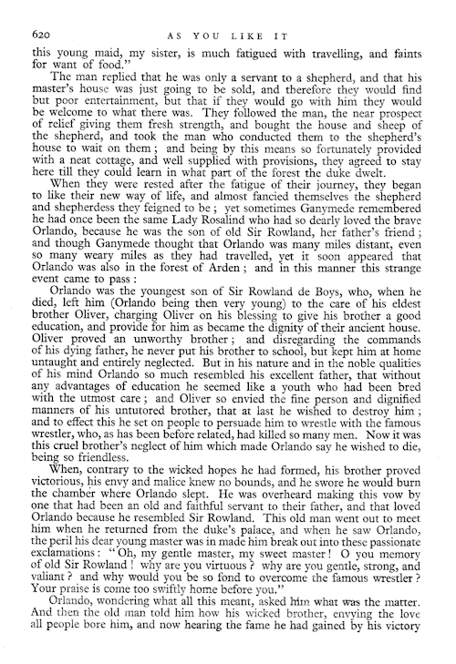 As You Like It in Mammoth Wonder Annual 1935