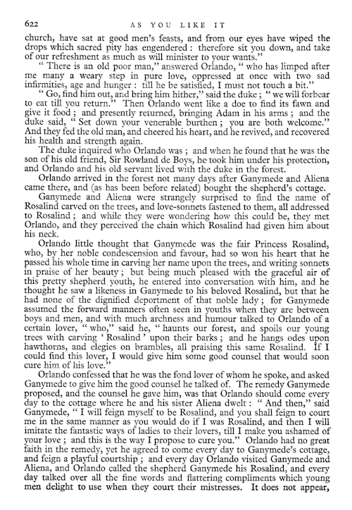 As You Like It in Mammoth Wonder Annual 1935