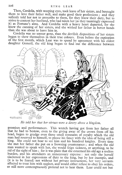 King Lear in Mammoth Wonder Annual 1935