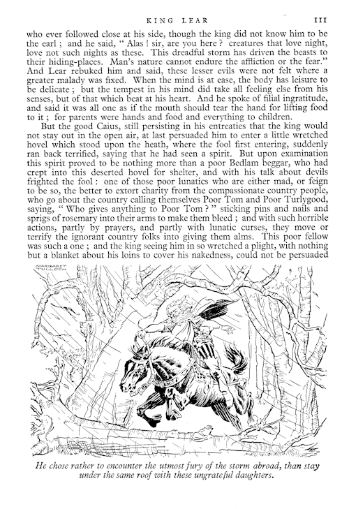 King Lear in Mammoth Wonder Annual 1935