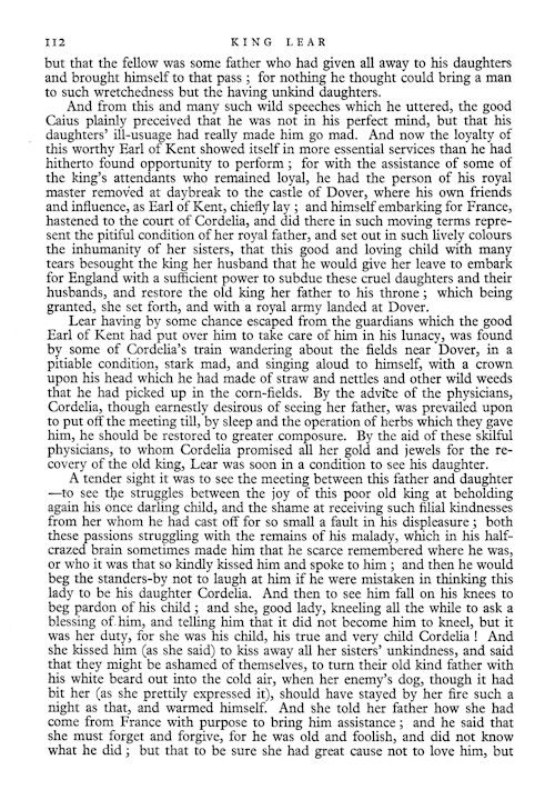 King Lear in Mammoth Wonder Annual 1935