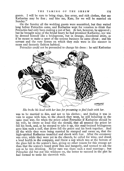 Taming of the Shrew in Golden Wonder Annual 1934